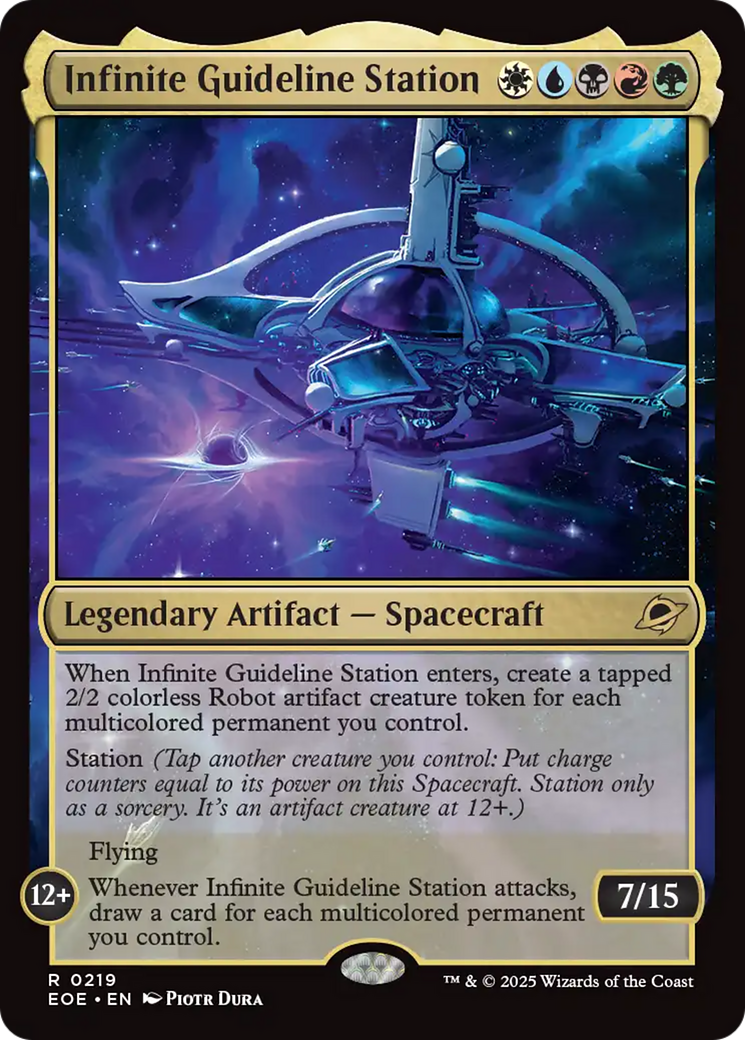 Infinite Guideline Station [Edge of Eternities] | Chromatic Games