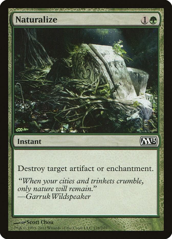 Naturalize 178/249 (Magic 2013 (M13))  | Chromatic Games