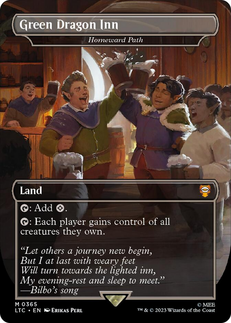 Green Dragon Inn - Homeward Path [The Lord of the Rings: Tales of Middle-Earth Commander] | Chromatic Games