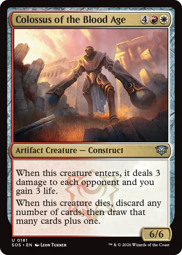 Colossus of the Blood Age [Secrets of Strixhaven] | Chromatic Games