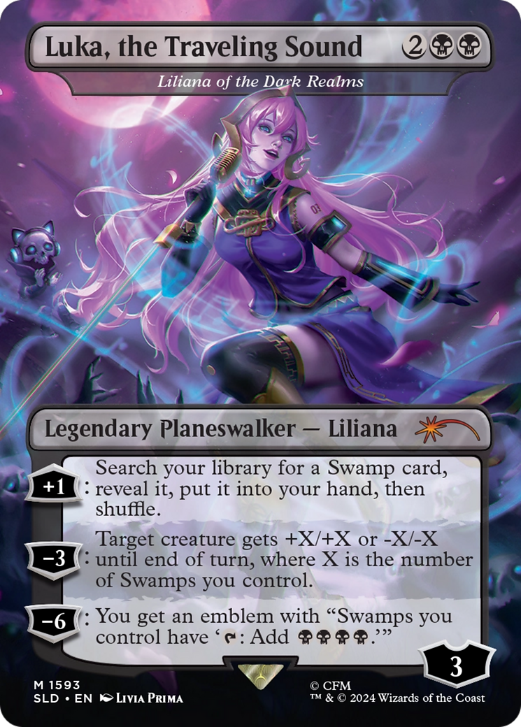 Luka, the Traveling Sound - Liliana of the Dark Realms [Secret Lair Drop Series] | Chromatic Games