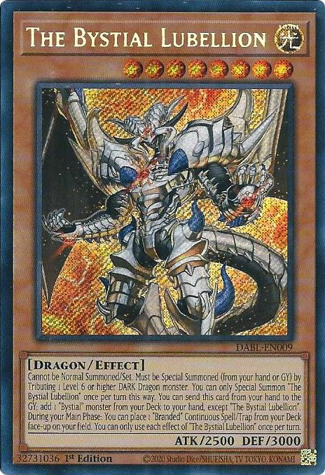 The Bystial Lubellion [DABL-EN009] Secret Rare | Chromatic Games