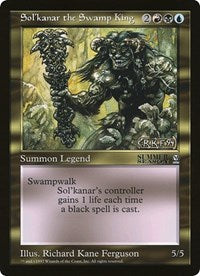 Sol'kanar the Swamp King (Oversized) [Oversize Cards] | Chromatic Games