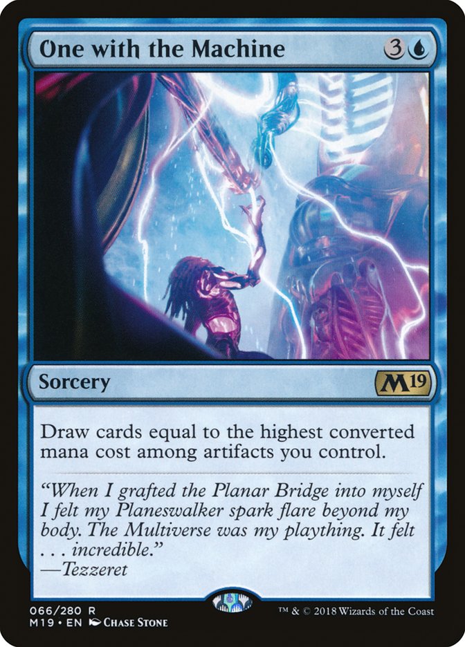 One with the Machine 66/280 (Core Set 2019)  | Chromatic Games