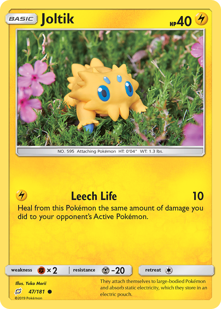 Joltik (47/181) [Sun & Moon: Team Up] | Chromatic Games