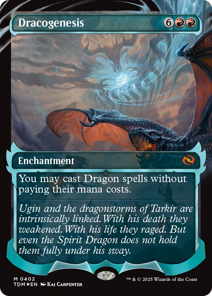 Dracogenesis (0402) (Showcase) [Tarkir: Dragonstorm] | Chromatic Games