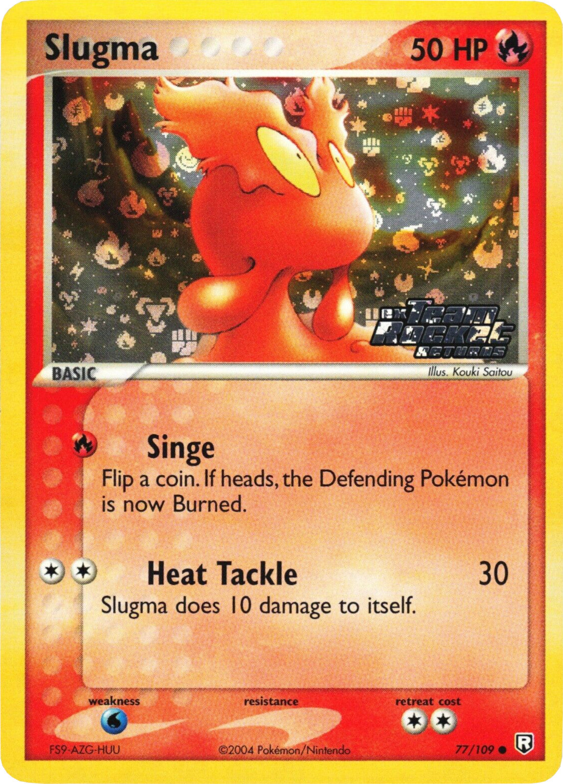 Slugma (77/109) (Stamped) [EX: Team Rocket Returns] | Chromatic Games