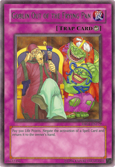 Goblin Out of the Frying Pan [DR04-EN179] Rare | Chromatic Games