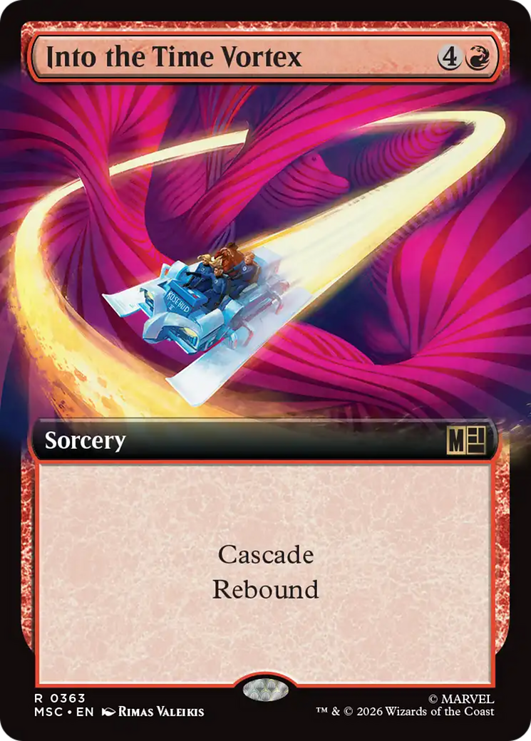 Into the Time Vortex (Extended Art) [Marvel Super Heroes Commander] | Chromatic Games