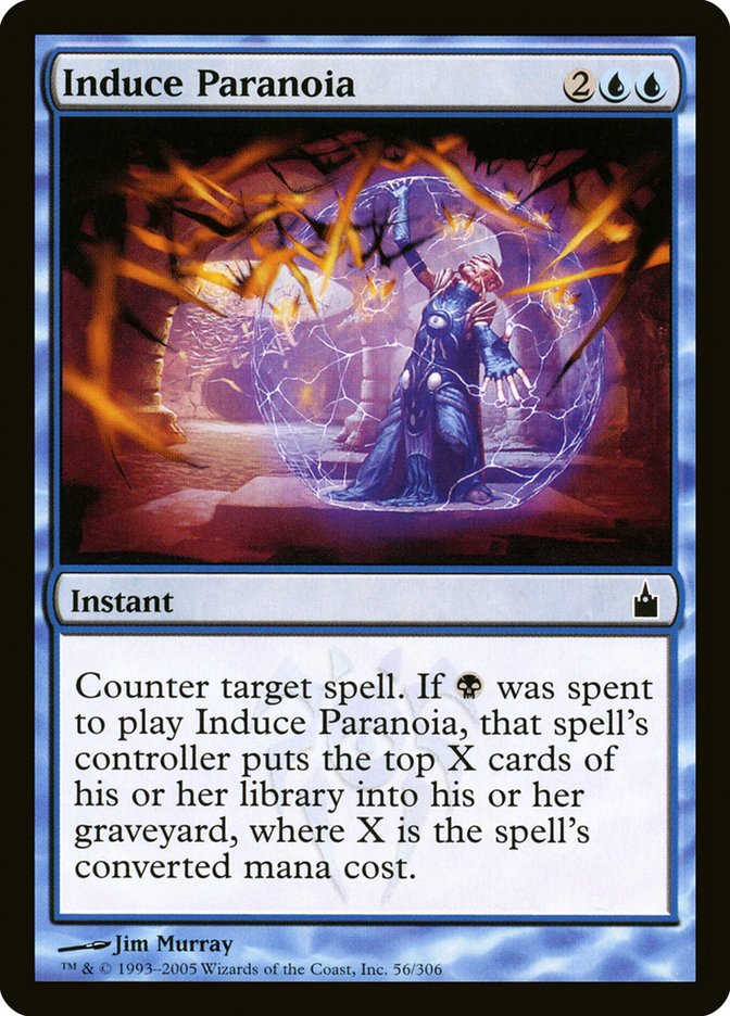 Induce Paranoia 56/306 (Ravnica: City of Guilds)  | Chromatic Games