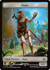 Hero (0002) // Treasure Double-Sided Token [FINAL FANTASY Tokens] | Chromatic Games