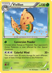 Vivillon (17/146) (High Plains Form/Orange Wings) [XY: Base Set] | Chromatic Games