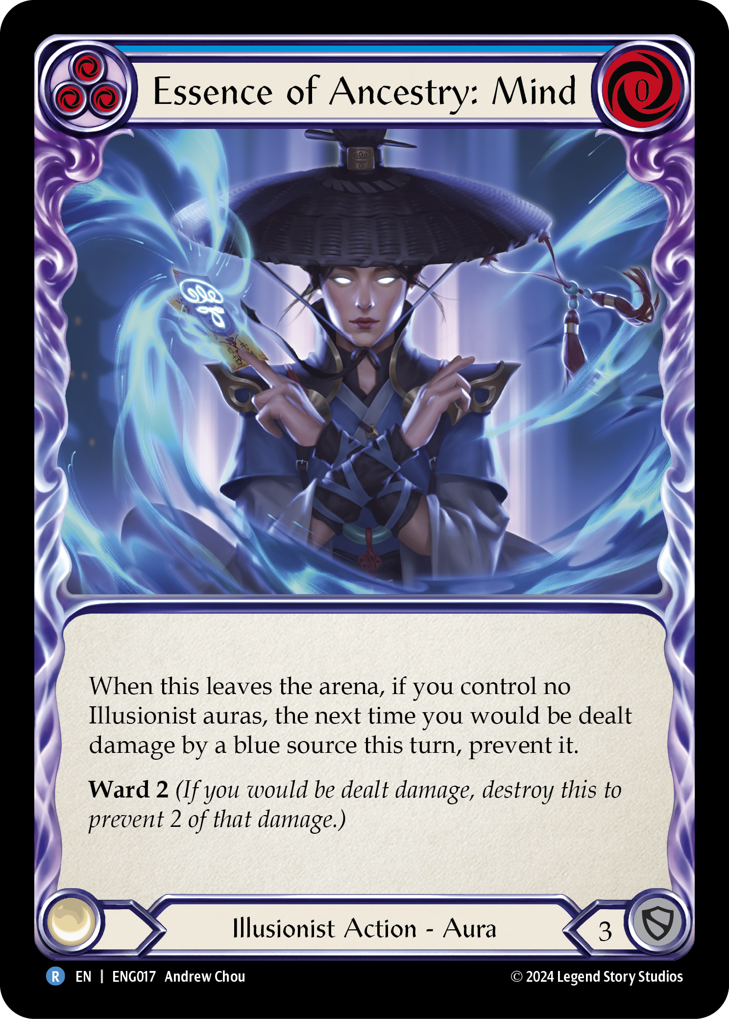 Essence of Ancestry: Mind [ENG017] (Part the Mistveil Enigma Blitz Deck) | Chromatic Games