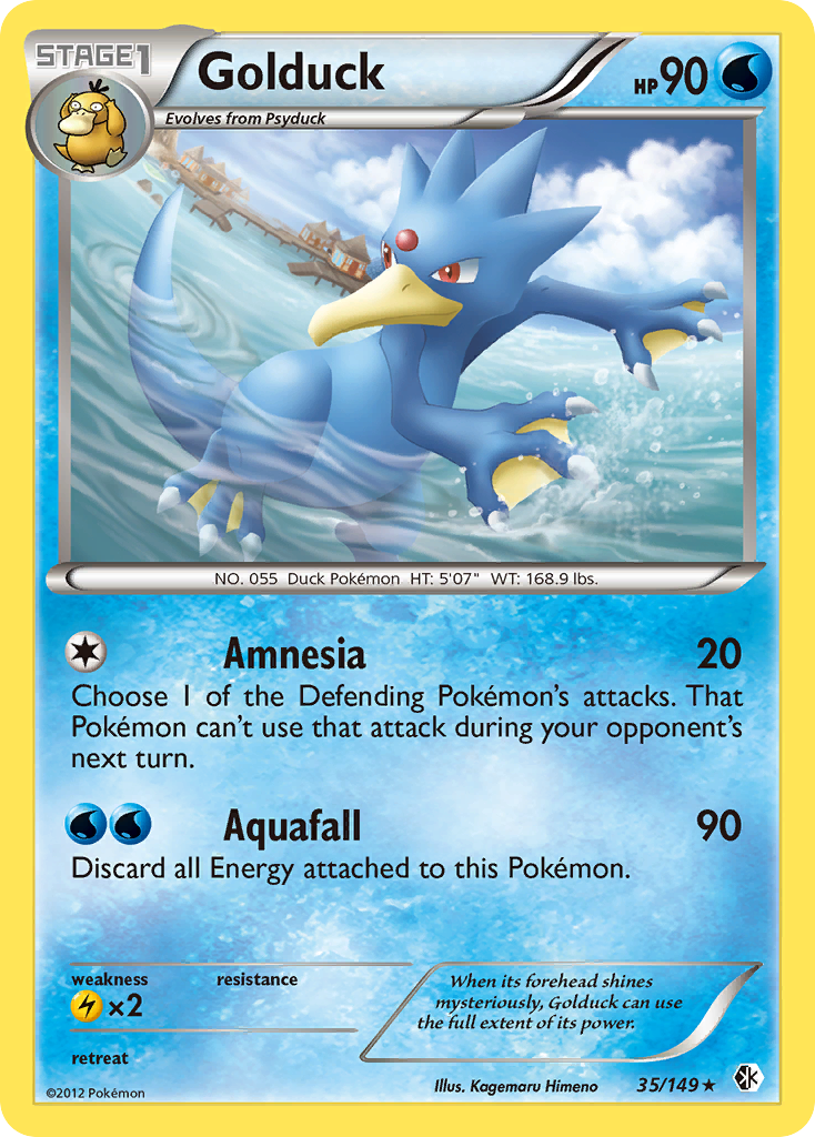 Golduck (35/149) [Black & White: Boundaries Crossed] | Chromatic Games