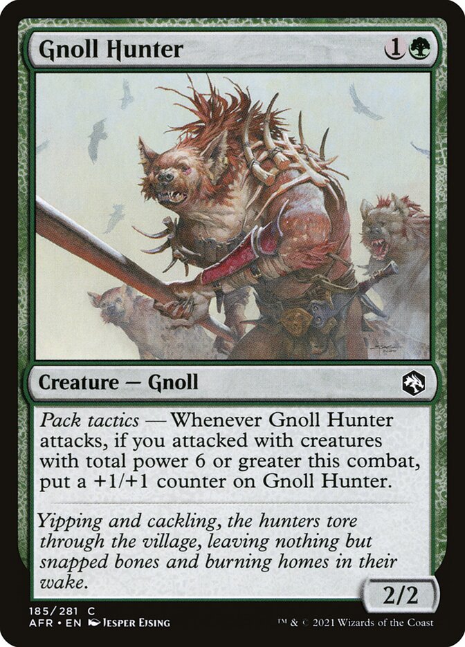 Gnoll Hunter 185 (Adventures in the Forgotten Realms)  | Chromatic Games