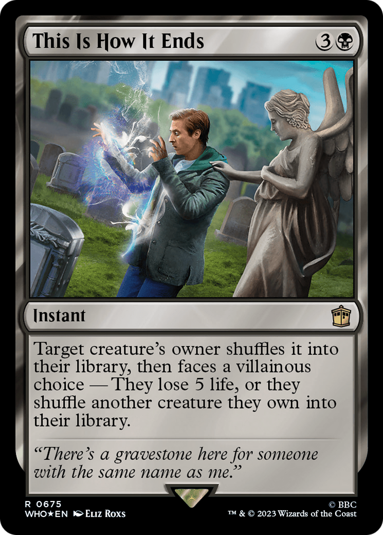 This Is How It Ends (Surge Foil) [Doctor Who] | Chromatic Games
