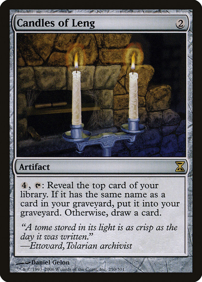 Candles of Leng 250/301 (Time Spiral)  | Chromatic Games