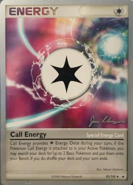 Call Energy (92/100) (Psychic Lock - Jason Klaczynski) [World Championships 2008] | Chromatic Games