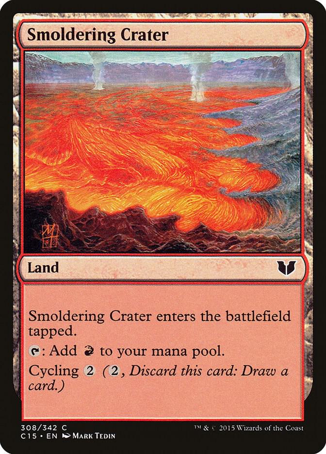 Smoldering Crater 308/342 (Commander 2015)  | Chromatic Games