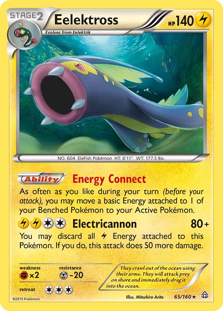 Eelektross (65/160) [XY: Primal Clash] | Chromatic Games