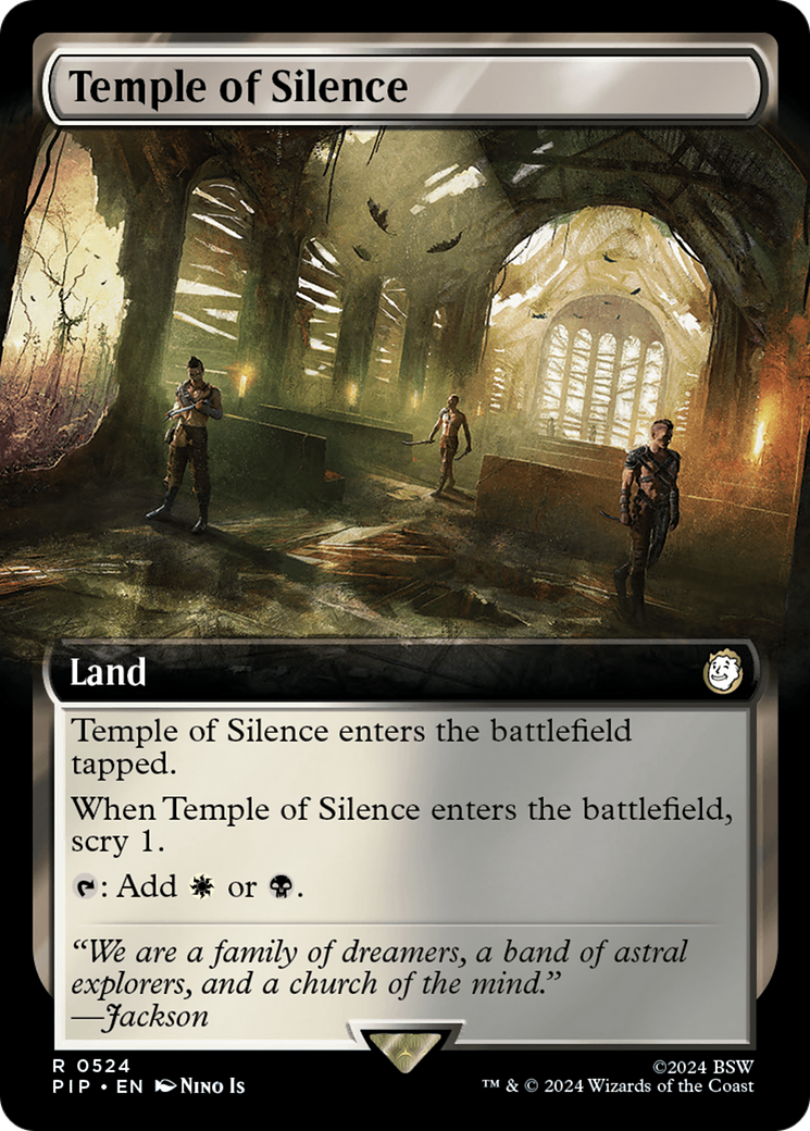 Temple of Silence (Extended Art) [Fallout] | Chromatic Games