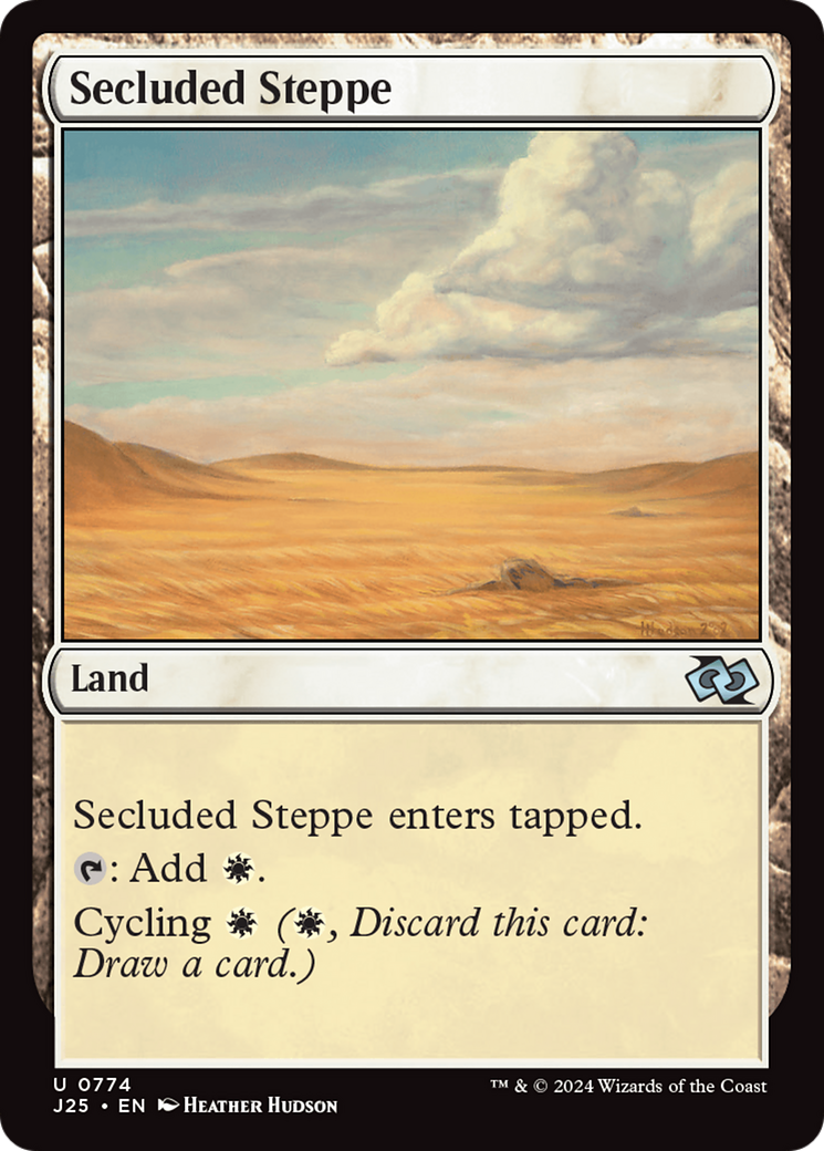 Secluded Steppe [Foundations Jumpstart] | Chromatic Games