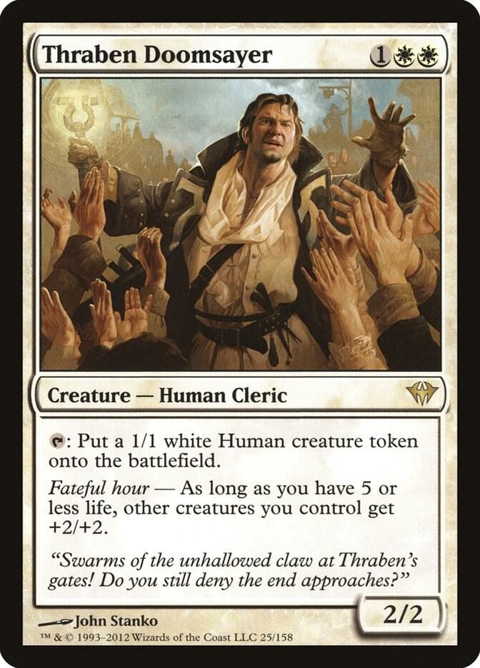 Thraben Doomsayer 25/158 (Dark Ascension)  | Chromatic Games