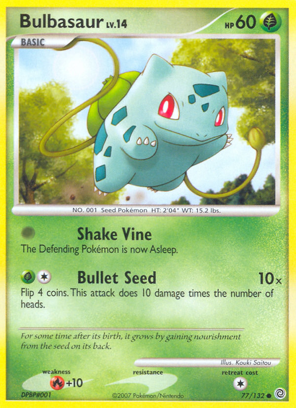 Bulbasaur (77/132) [Diamond & Pearl: Secret Wonders] | Chromatic Games