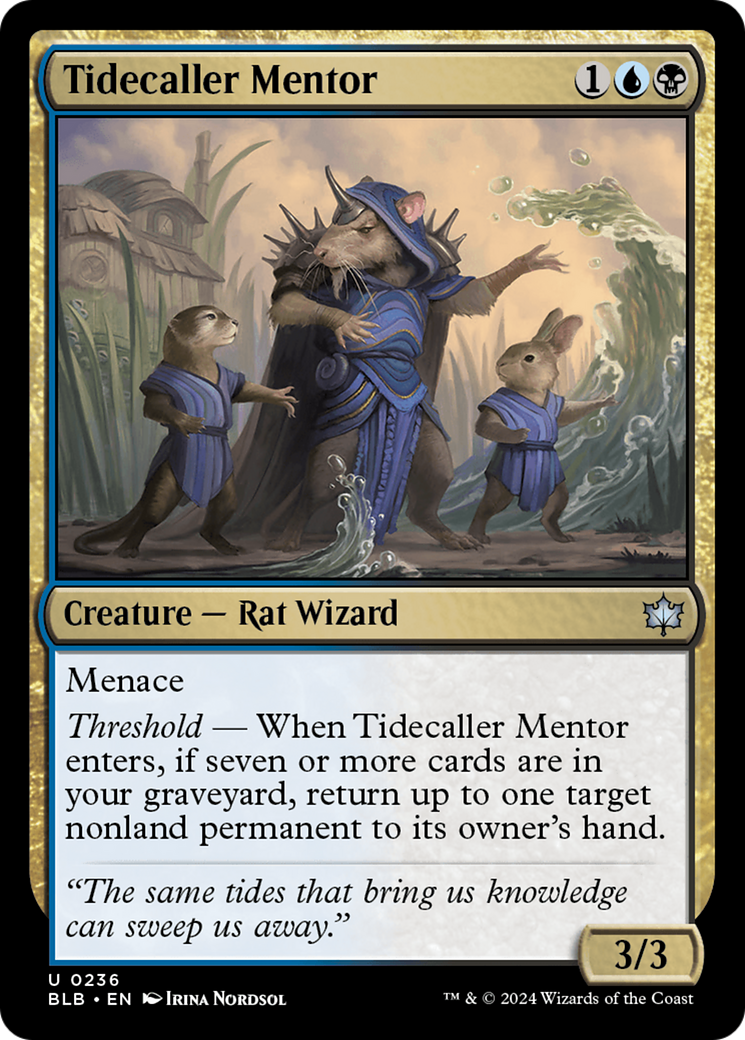 Tidecaller Mentor [Bloomburrow] | Chromatic Games