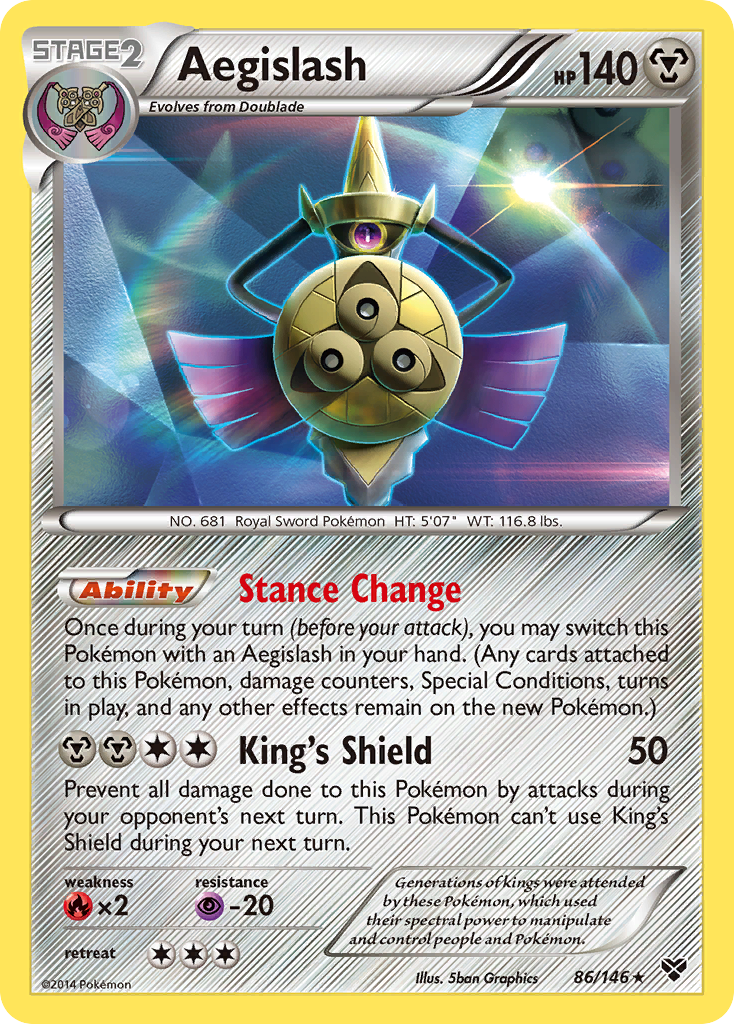 Aegislash (86/146) [XY: Base Set] | Chromatic Games