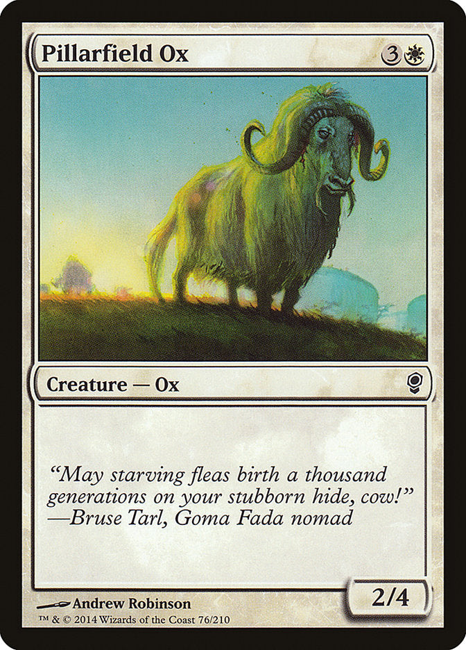 Pillarfield Ox 76/210 (Conspiracy)  | Chromatic Games
