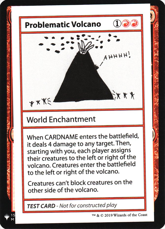 Problematic Volcano [Mystery Booster Playtest Cards] | Chromatic Games