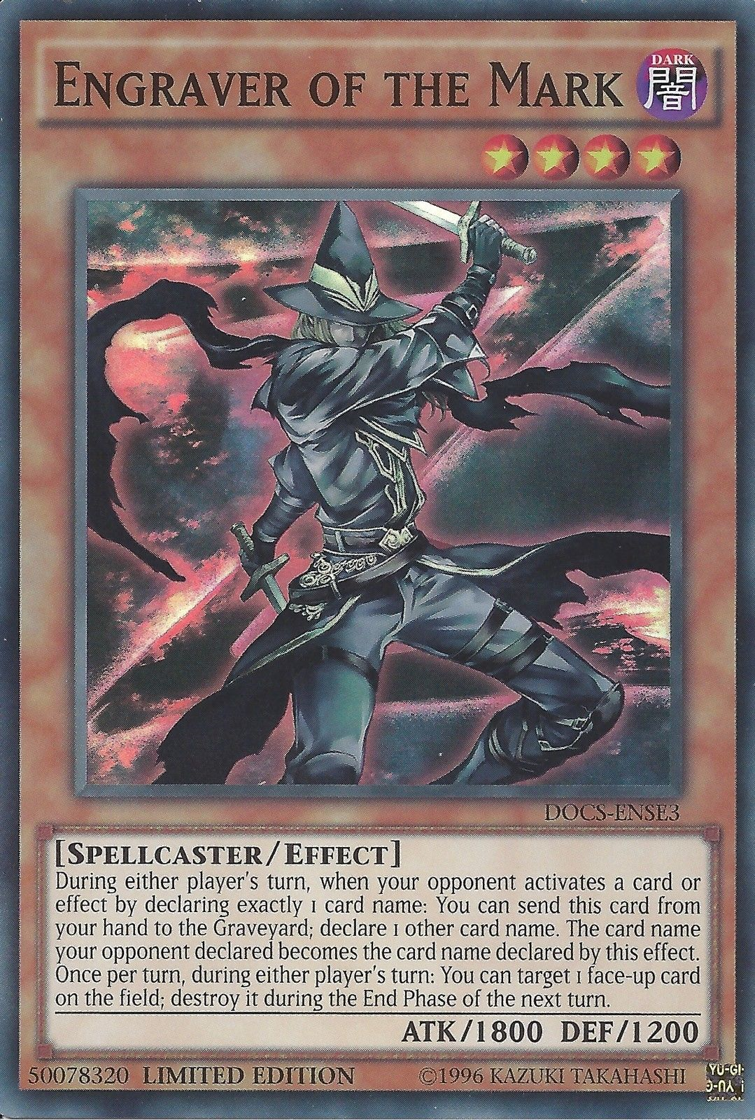 Engraver of the Mark [DOCS-ENSE3] Super Rare | Chromatic Games