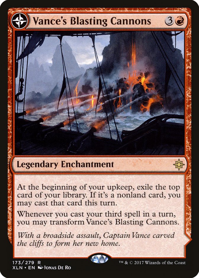 Vances Blasting Cannons 173 (Ixalan)  | Chromatic Games