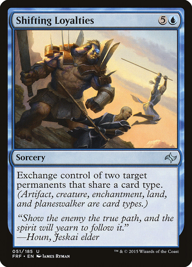Shifting Loyalties 51/185 (Fate Reforged)  | Chromatic Games