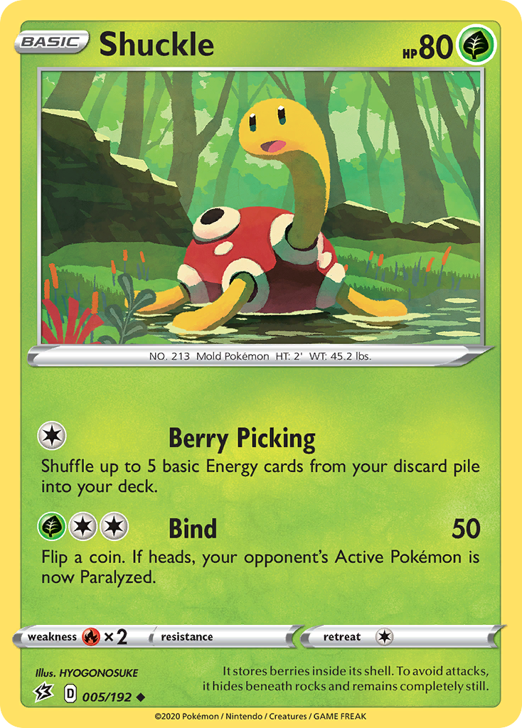 Shuckle (005/192) [Sword & Shield: Rebel Clash] | Chromatic Games