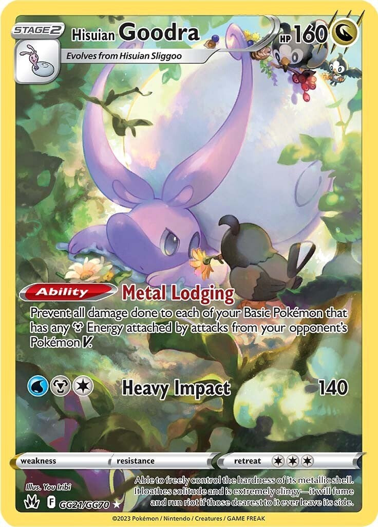 Hisuian Goodra (GG21/GG70) [Sword & Shield: Crown Zenith] | Chromatic Games