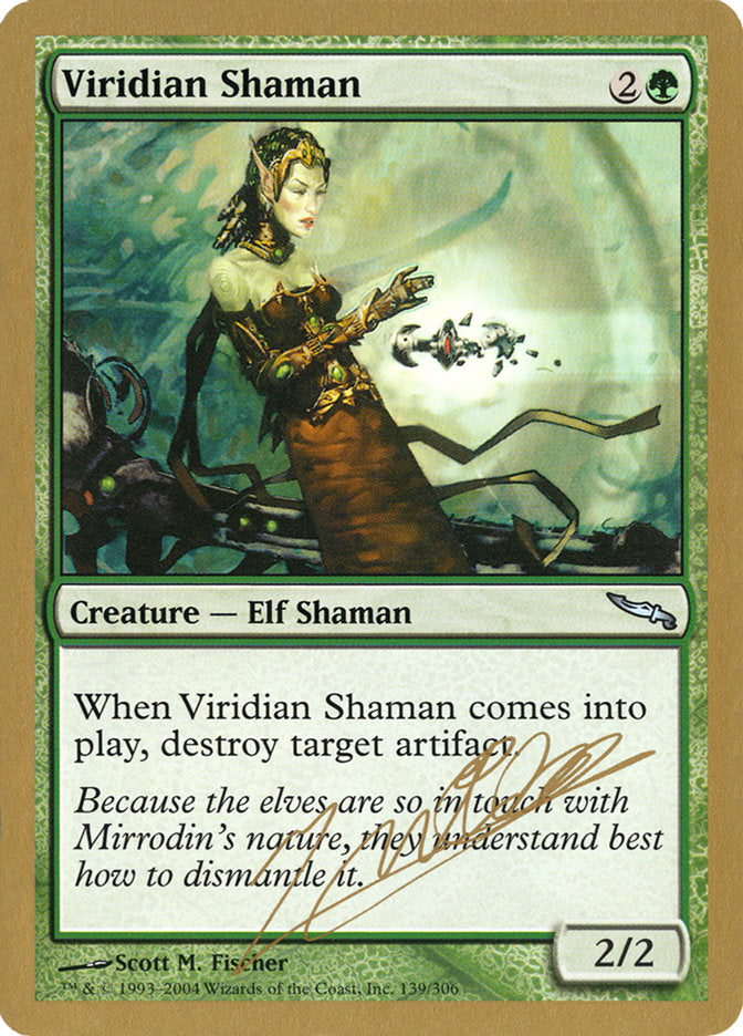 Viridian Shaman (Julien Nuijten) [World Championship Decks 2004] | Chromatic Games