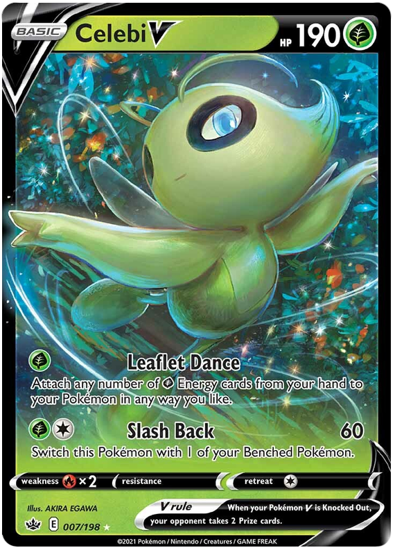 Celebi V (007/198) [Sword & Shield: Chilling Reign] | Chromatic Games