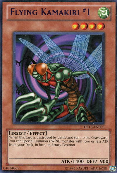 Flying Kamakiri 1 (Purple) [DL13-EN003] Rare | Chromatic Games