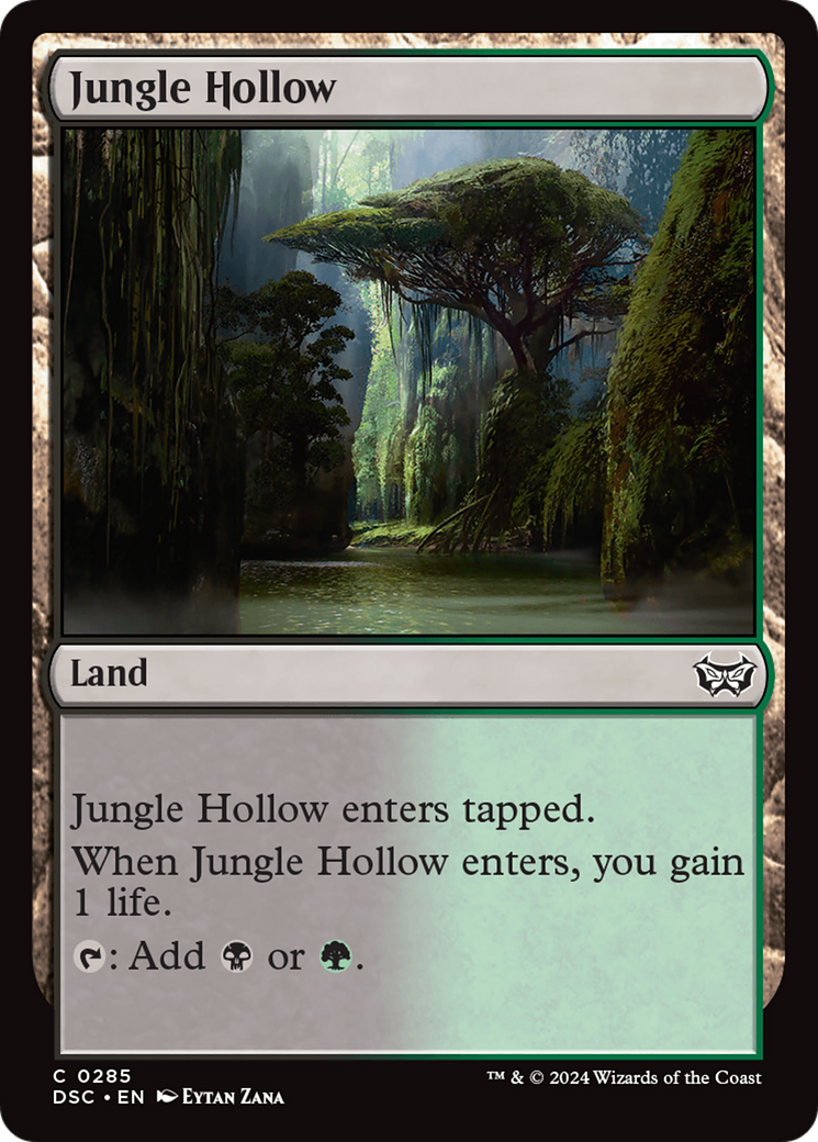 Jungle Hollow [Duskmourn: House of Horror Commander] | Chromatic Games