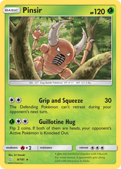 Pinsir (9/181) [Sun & Moon: Team Up] | Chromatic Games