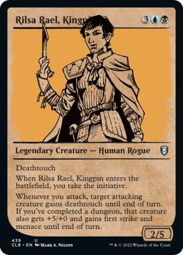 Rilsa Rael Kingpin Showcase 439 (Commander Legends: Battle for Baldur's Gate)  | Chromatic Games