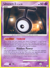 Unown T (67/123) [Diamond & Pearl: Mysterious Treasures] | Chromatic Games