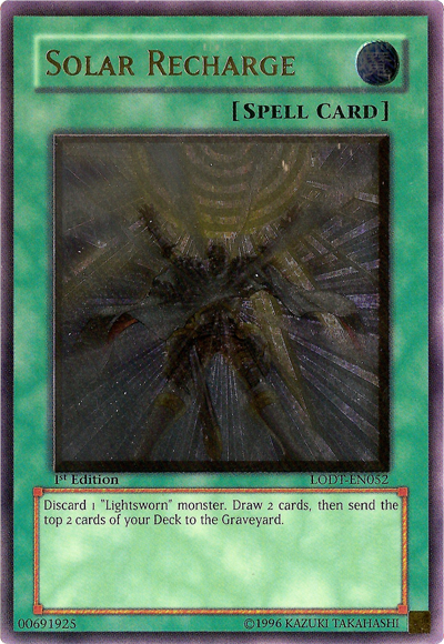 Solar Recharge [LODT-EN052] Ultimate Rare | Chromatic Games
