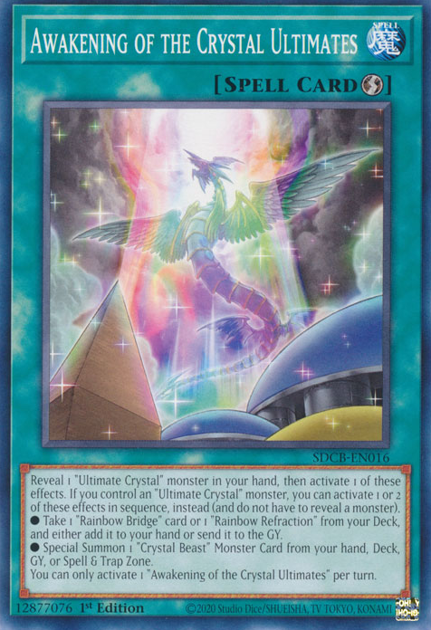 Awakening of the Crystal Ultimates [SDCB-EN016] Common | Chromatic Games