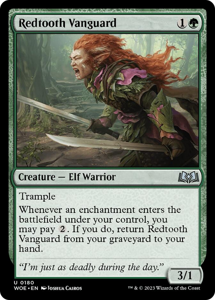 Redtooth Vanguard [Wilds of Eldraine] | Chromatic Games