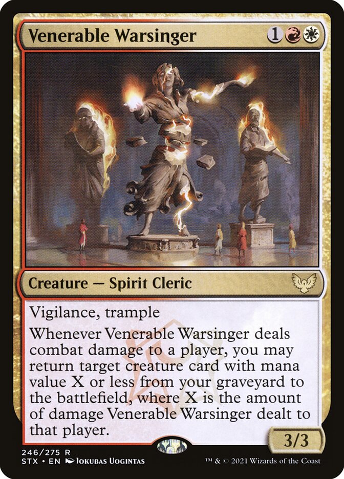 Venerable Warsinger 246 (Strixhaven: School of Mages)  | Chromatic Games