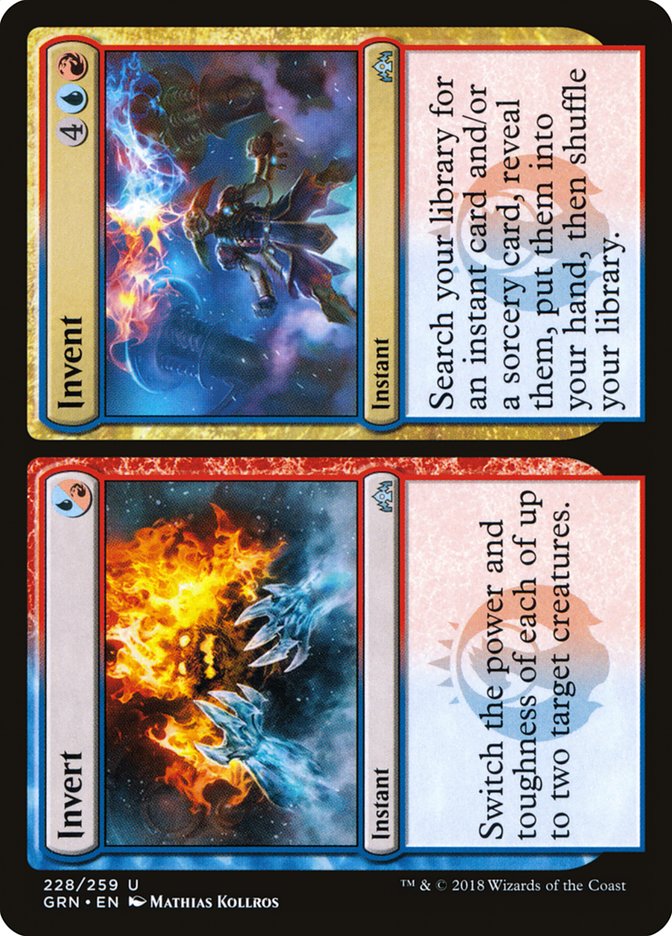 Invert // Invent 228/259 (Guilds of Ravnica)  | Chromatic Games