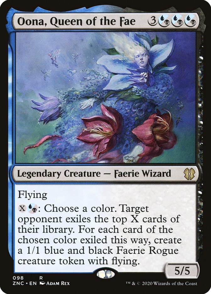Oona, Queen of the Fae 98 (Commander: Zendikar Rising)  | Chromatic Games